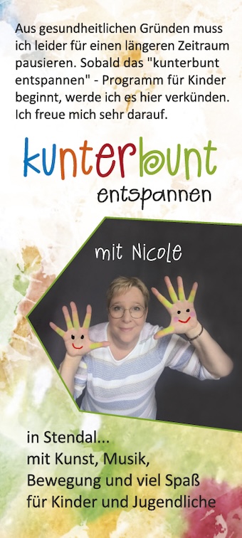 kunterbunt entspannen - Kreativcoach Nicole Böttcher - Stendal